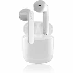 4smarts Eara SkyPods In-Ear Kopfh&ouml;rer mit Ladebox Stereo kabellos Headset wei&szlig;