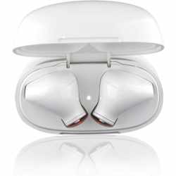 4smarts Eara SkyPods In-Ear Kopfh&ouml;rer mit Ladebox Stereo kabellos Headset wei&szlig;