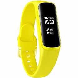 Samsung Galaxy Fit e Fitnessuhr Aktivit&auml;tstracker gelb