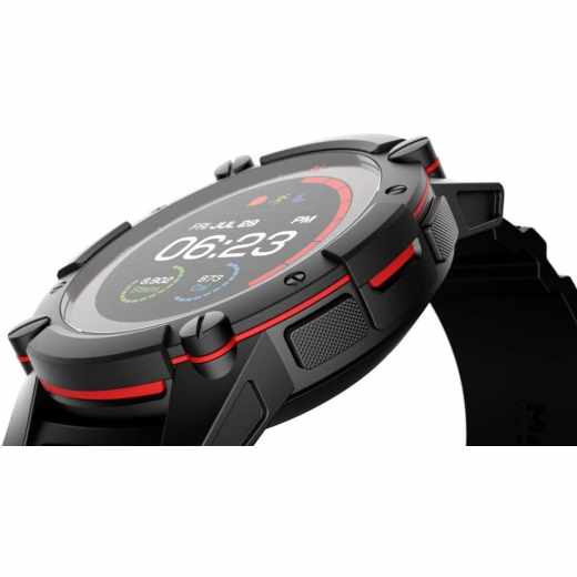 PowerWatch Series 2 Smartwatch Fitness Tracker Aktivit&auml;tstracker Uhr schwarz