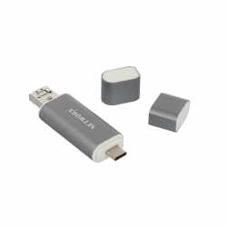 Networx Kartenleser Multi-USB Kartenleseger&auml;t spacegrau