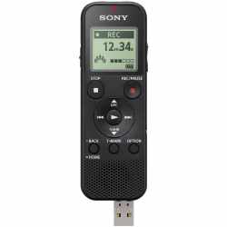 SONY Diktierger&auml;t ICD-PX370 MP3 Digitaler Mono Voice Recorder mit USB schwarz