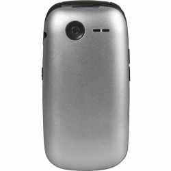 swisstone BBM 625 Klapphandy Mobiltelefon 2,4 Zoll silber schwarz