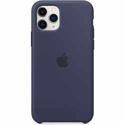 Apple iPhone 11 Pro Silikon Case Schutzh&uuml;lle blau