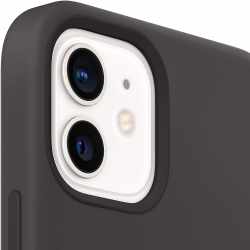 Apple iPhone Mag Safe Schutzh&uuml;lle f&uuml;r  iPhone 12 Pro Handyh&uuml;lle Silikon schwarz
