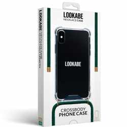 LOOKABE Necklace Case Tasche f&uuml;r iPhone 8/7 Handykette mit Handyh&uuml;lle gr&uuml;n