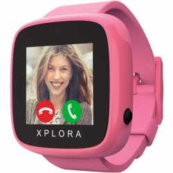 Xplora Go Kids Smartwatch mit GPS f&uuml;r Kinder Uhr pink