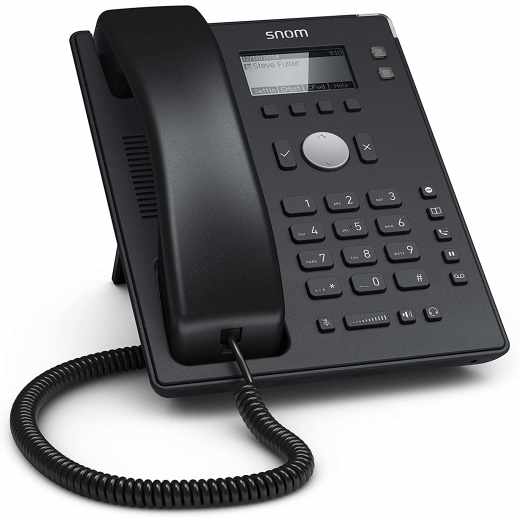 snom D120 Schnurgebundenes Telefon Freisprechfunktion Festnetztelefon schwarz