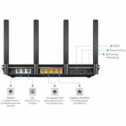 TP-Link Archer VR2800v WLAN-Router Dualband mit DSL-Modem und VoIP-Funktion
