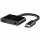 Belkin RockStar 3,5mm Klinken-Audio- und USB-C-Ladeadapter schwarz