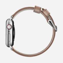 Nomad Leather Strap Lederarmband 40mm f&uuml;r Apple Watch Farbe ausgeblichen natural
