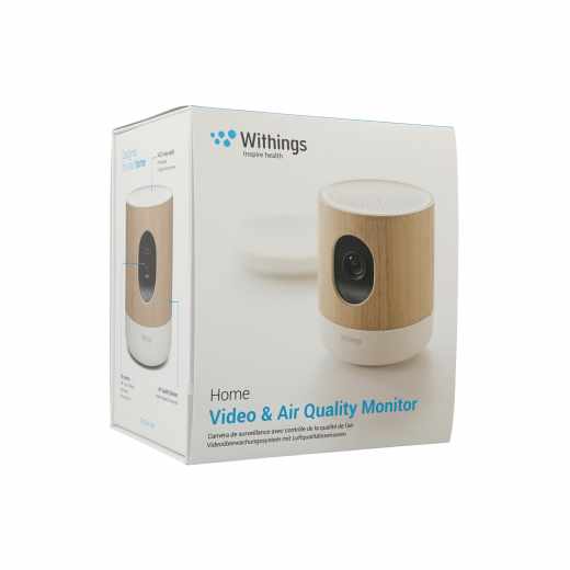 Withings Smart-Home HD WLAN &Uuml;berwachungs-Kamera mit Luftqualit&auml;ts-Sensoren