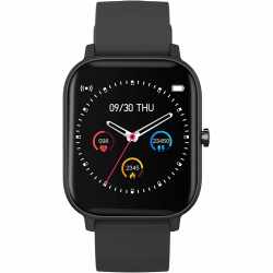 Fontastic Smartwatch FontaFit Tila Armbanduhr Fitnessuhr Aktivit&auml;tstracker grau