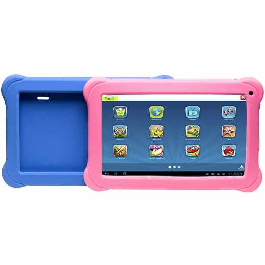 Denver TAQ-10383K Kindertablet 10 Zoll 16 GB mit Android 8.1 Go blau/pink