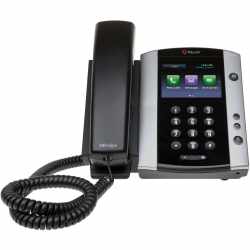 Polycom Telefon VVX 501 SIP (ohne Netzteil) schnurgebunden schwarz
