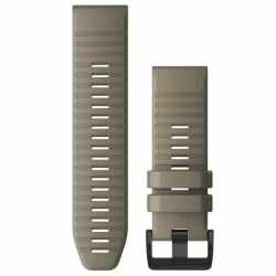 Garmin QuickFit Ersatzarmband 26 mm Silikon Wechselarmband taupe/schiefergrau