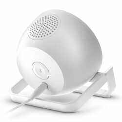 Belkin BoostCharge Stand + Bluetooth Speaker Qi Ladest&auml;nder Lautsprecher wei&szlig;