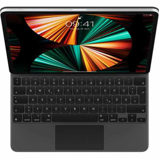 Apple Magic Keyboard Tastatur  iPad Pro 12,9 Zoll 3. 4. 5 Generation Qwertz schwarz