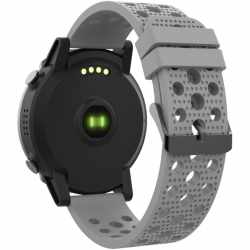 Denver SW-660 GPS Smartwatch Bluetooth Fitness Tracker Uhr grau