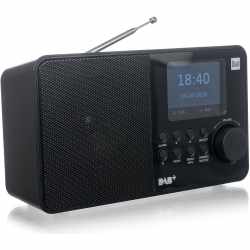 Dual DAB+ 18 C Digitalradio Kofferradio UKW Radio schwarz