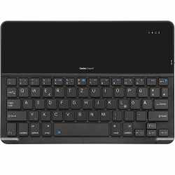 Gecko Apple iPad Air 10,2 Zoll 2019 Keyboard Cover Tastatur QWERTZ schwarz