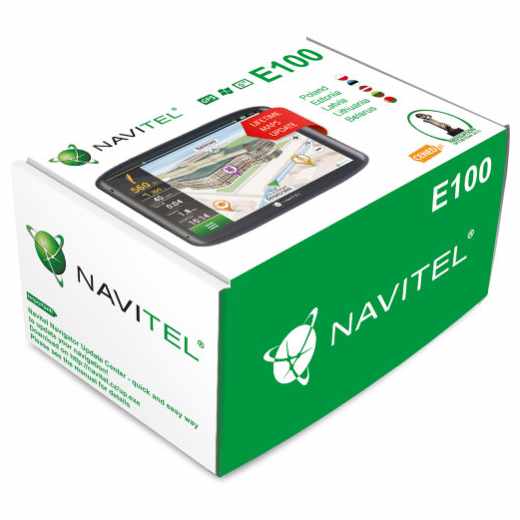 NAVITEL E100 Navigationsger&auml;t GPS 5 Zoll Polen,Ukraine,Estland,Litauen schwarz