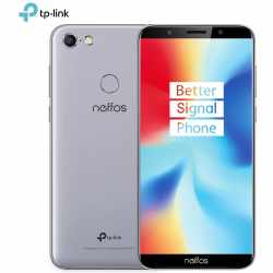 TP-Link Neffos C9A Smartphone 5,45 Zoll SIM Lock frei 16GB Dual-SIM Mobile grau