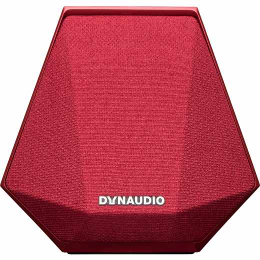 Dynaudio Music 1 Kabelloses Musiksystem WLAN Lautsprecher Bluetooth Box rot