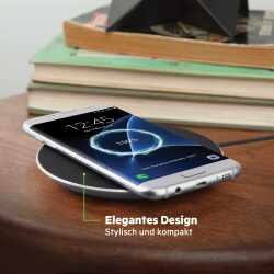 Belkin Qi Wireless Charging Pad Qi-Ladeger&auml;t f&uuml;r Samsung 15W/ 3A schwarz