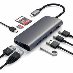 Satechi USB-C Multimedia Adapter 4K HDMI Aluminium spacegrau