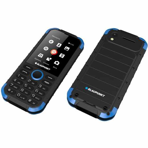 Blaupunkt Sand Outdoor Handy 2,8 Zoll 32 MB Dual SIM Mobilephone blau/schwarz