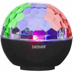 Denver Bluetooth Speaker Lautsprecher mit Disco Licht...