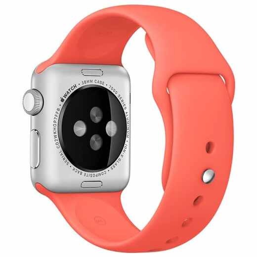 Apple Watch Sportband fur Apple Watch 38mm Armband apricot Kaufen33 24 95