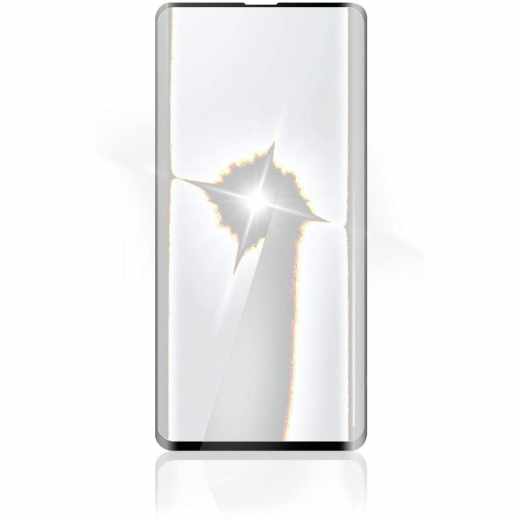 hama 3D-Glas Displayschutz f&uuml;r Samsung Galaxy A20e schwarz transparent