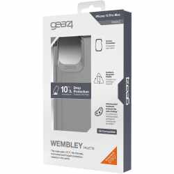 Gear4 Wembley Case iPhone 12 Pro Max Schutzh&uuml;lle Handyh&uuml;lle Cover schwarz