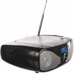 Dual DAB-P 160 Radio Digitalradio CD Player Boombox schwarz