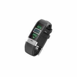 swisstone SW 620 ECG Fitnesstracker Herzfrequenzmesser Aktivit&auml;tstracker schwarz