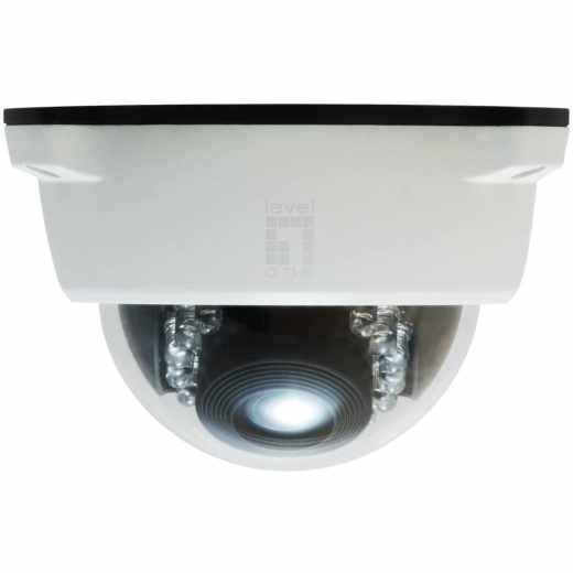 LevelOne FCS-4102 Dome Network Kamera 2Megapixel &Uuml;berwachungskamera outdoor wei&szlig;