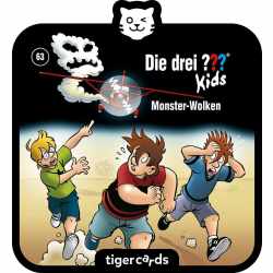 tigercards H&ouml;rspiel Die drei ??? Kids Folge 63 Monster-Wolken