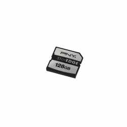 PNY StorEDGE Flash-Speicherkarte 128GB f&uuml;r MacBook schwarz/silber