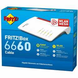 AVM FRITZ!Box 6660 Cable Kabelmodem Gigabit Wi-Fi 600...