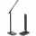 XQISIT Homeoffice Set LED Lampe, Qi Ladestation und USB Headset schwarz