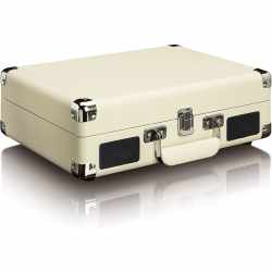 Lenco TT-11 Koffer Plattenspieler im Retro Stil mit Bluetooth beige