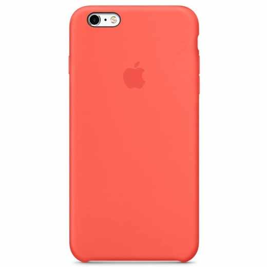 Apple Silikon Case Schutzh&uuml;lle f&uuml;r iPhone 6 und 6s Plus apricot