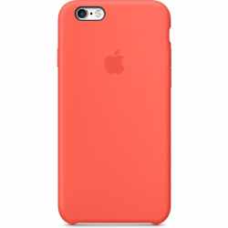 Apple Silikon Case Schutzh&uuml;lle f&uuml;r iPhone 6 und 6s Plus apricot
