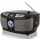 Dual P49-1 Radio Boombox CD-Player Analogradio Stereo CD-Radio schwarz