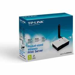 TP-Link TL-WPS510U Druckerserver Drahtloser 54Mbps Mini Print Server wei&szlig;/schwarz