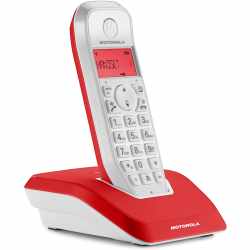 Motorola Schnurlostelefon Telefon STARTAC S1201DECT rot