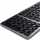 Satechi Aluminium Bluetooth Backlit Keyboard Slim Tastatur deutsch Qwertz grau