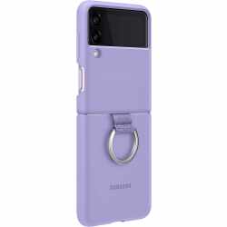Samsung Silikon Cover EF-PF711 Galaxy Z Flip3  Handyh&uuml;lle Schutz Case lavender
